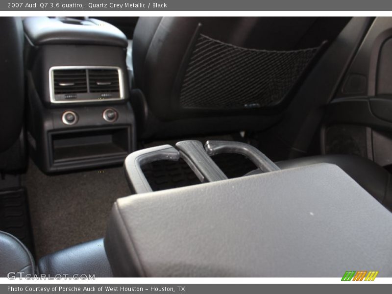 Quartz Grey Metallic / Black 2007 Audi Q7 3.6 quattro