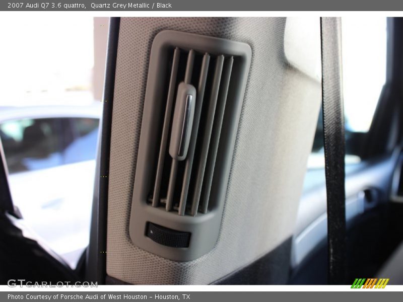 Quartz Grey Metallic / Black 2007 Audi Q7 3.6 quattro