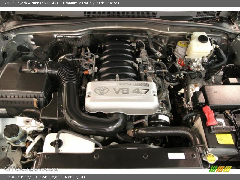 Titanium Metallic / Dark Charcoal 2007 Toyota 4Runner SR5 4x4