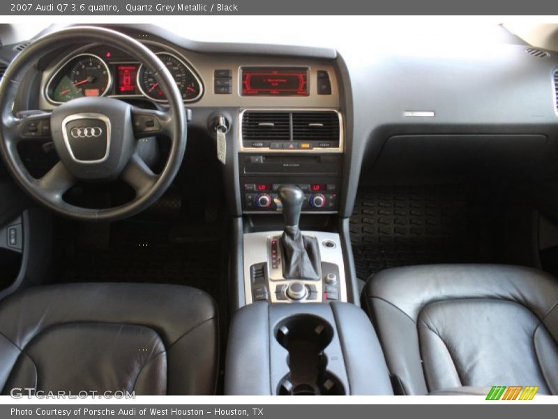 Quartz Grey Metallic / Black 2007 Audi Q7 3.6 quattro