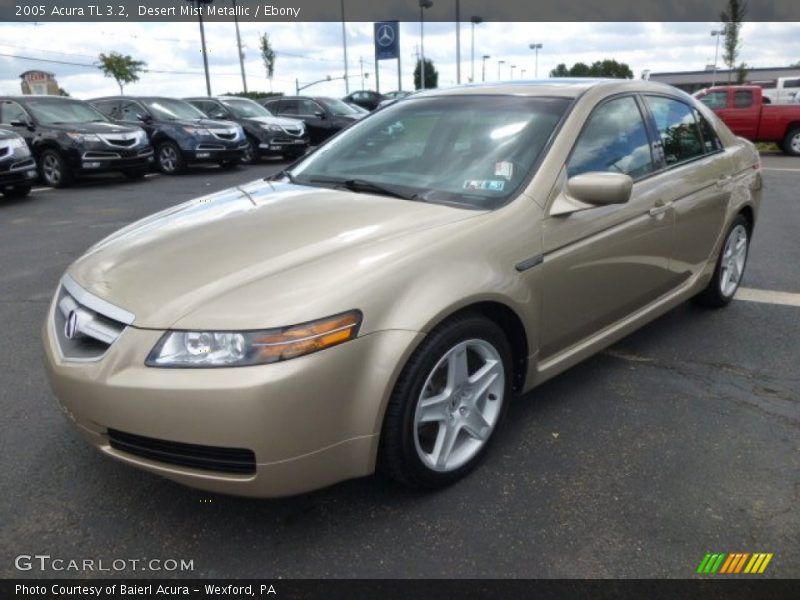 Desert Mist Metallic / Ebony 2005 Acura TL 3.2
