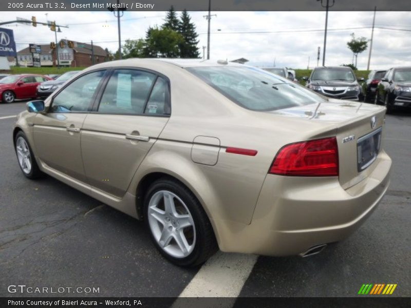 Desert Mist Metallic / Ebony 2005 Acura TL 3.2