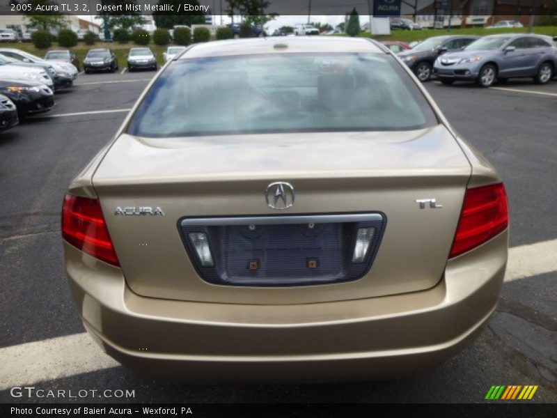 Desert Mist Metallic / Ebony 2005 Acura TL 3.2