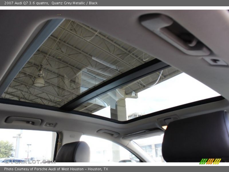 Quartz Grey Metallic / Black 2007 Audi Q7 3.6 quattro