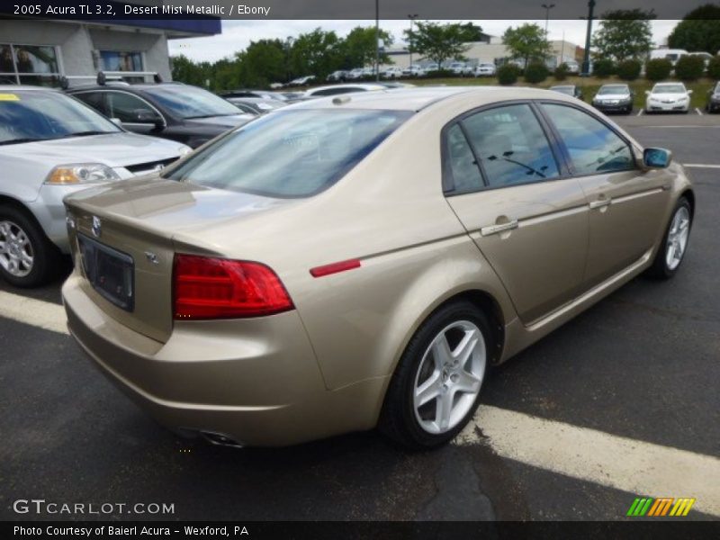Desert Mist Metallic / Ebony 2005 Acura TL 3.2