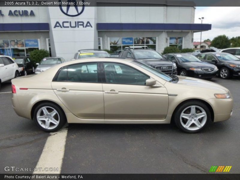 Desert Mist Metallic / Ebony 2005 Acura TL 3.2