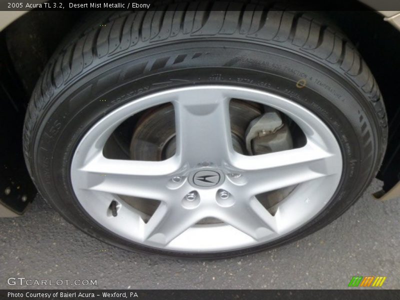 Desert Mist Metallic / Ebony 2005 Acura TL 3.2