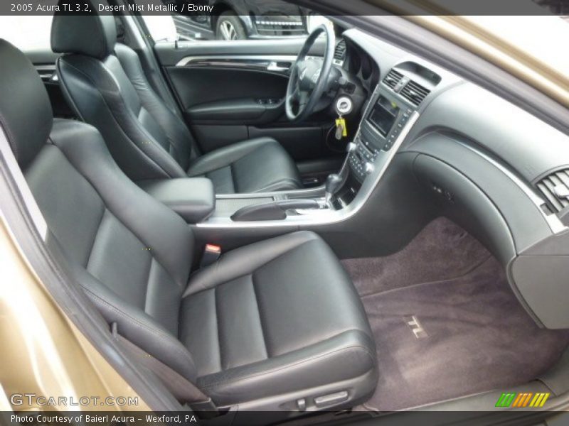 Desert Mist Metallic / Ebony 2005 Acura TL 3.2