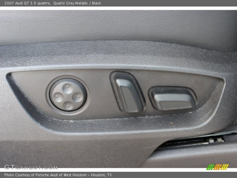 Quartz Grey Metallic / Black 2007 Audi Q7 3.6 quattro