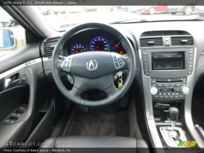 Desert Mist Metallic / Ebony 2005 Acura TL 3.2