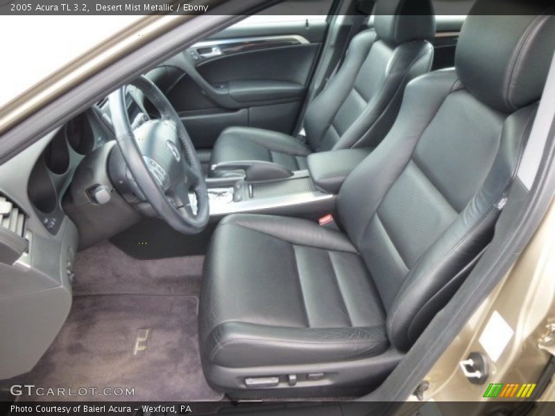 Desert Mist Metallic / Ebony 2005 Acura TL 3.2