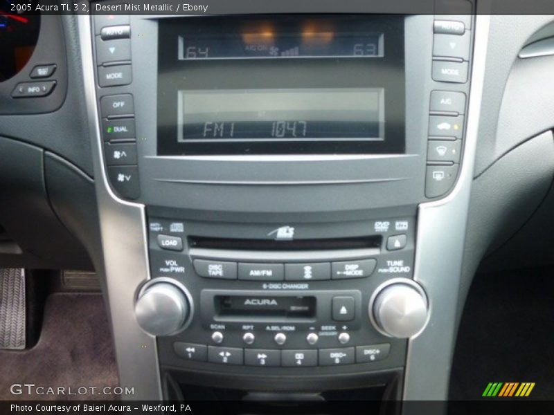 Desert Mist Metallic / Ebony 2005 Acura TL 3.2