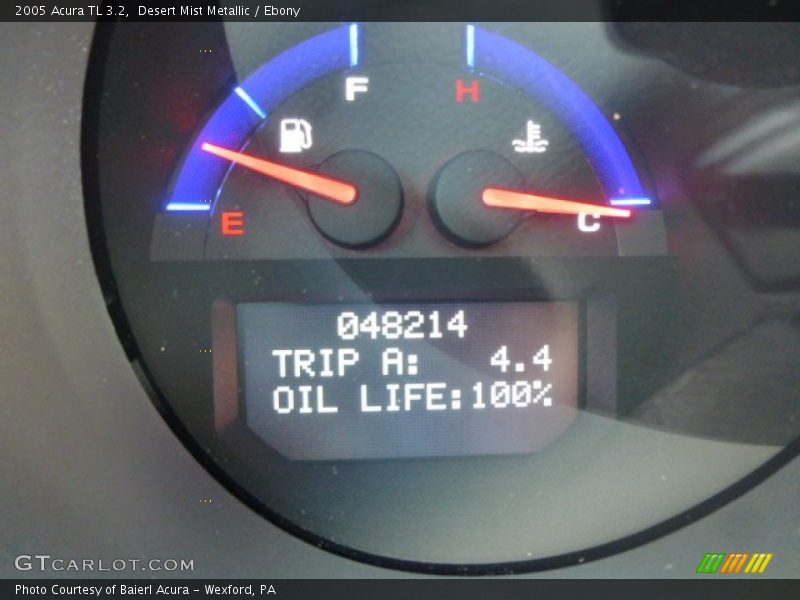 Desert Mist Metallic / Ebony 2005 Acura TL 3.2