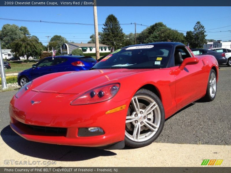 Victory Red / Ebony 2009 Chevrolet Corvette Coupe