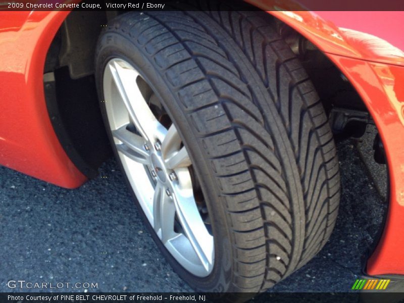 Victory Red / Ebony 2009 Chevrolet Corvette Coupe