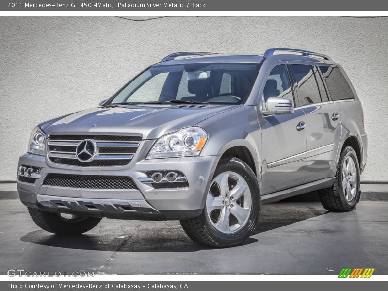 Palladium Silver Metallic / Black 2011 Mercedes-Benz GL 450 4Matic