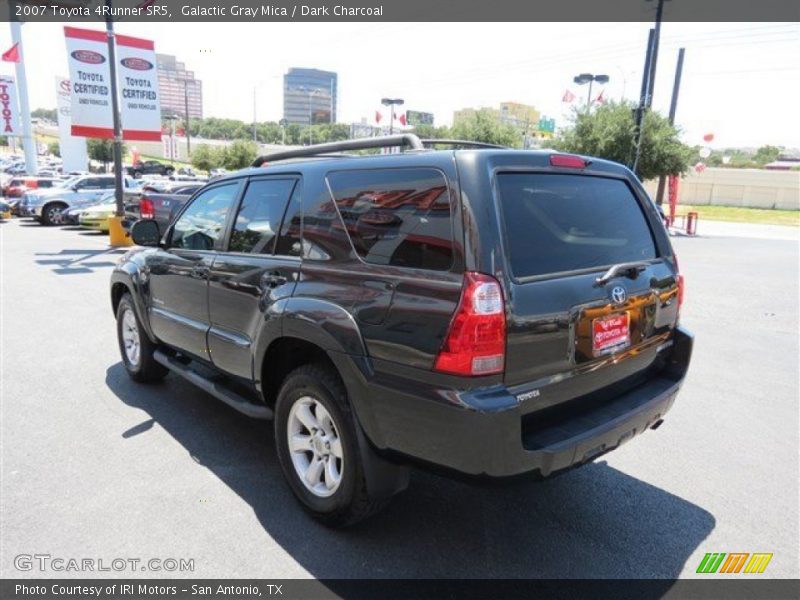 Galactic Gray Mica / Dark Charcoal 2007 Toyota 4Runner SR5