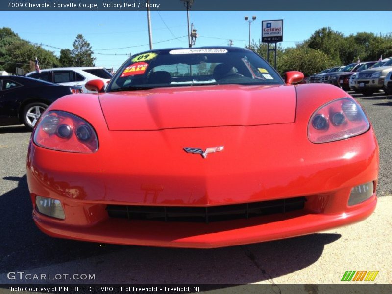 Victory Red / Ebony 2009 Chevrolet Corvette Coupe