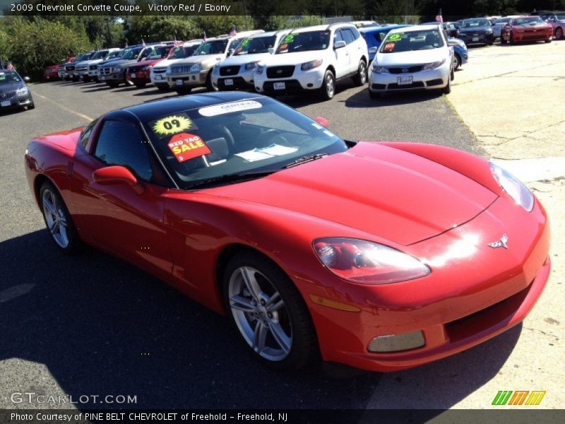 Victory Red / Ebony 2009 Chevrolet Corvette Coupe