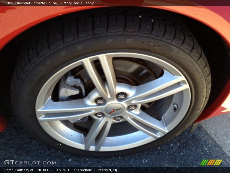Victory Red / Ebony 2009 Chevrolet Corvette Coupe