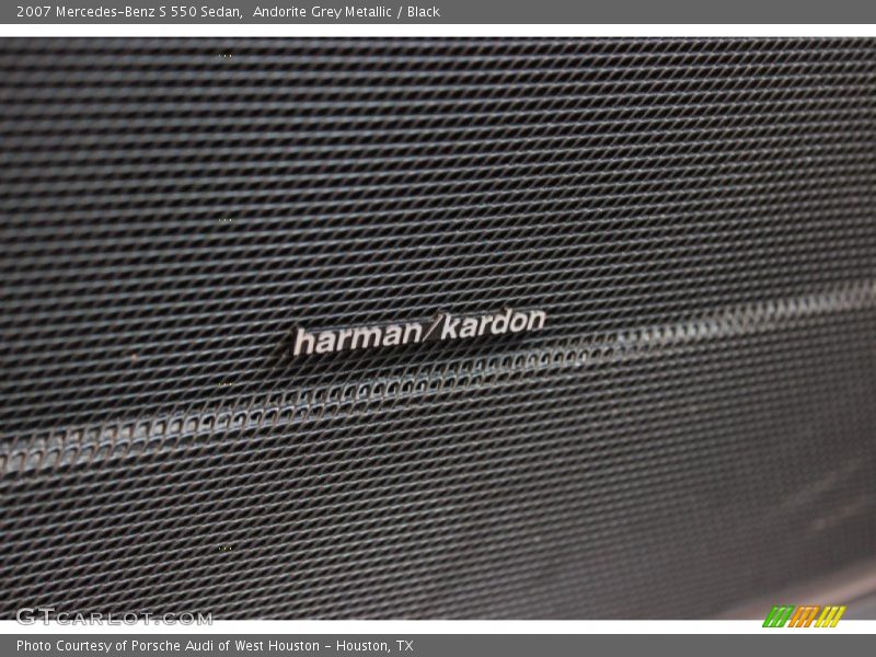 Andorite Grey Metallic / Black 2007 Mercedes-Benz S 550 Sedan