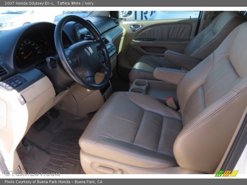 Taffeta White / Ivory 2007 Honda Odyssey EX-L