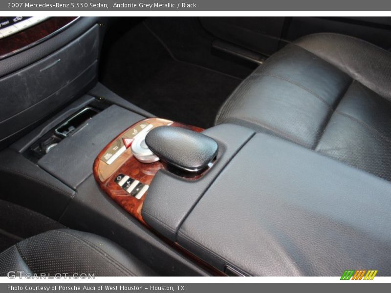 Andorite Grey Metallic / Black 2007 Mercedes-Benz S 550 Sedan