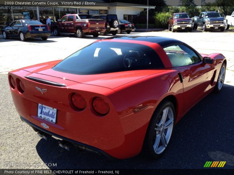 Victory Red / Ebony 2009 Chevrolet Corvette Coupe