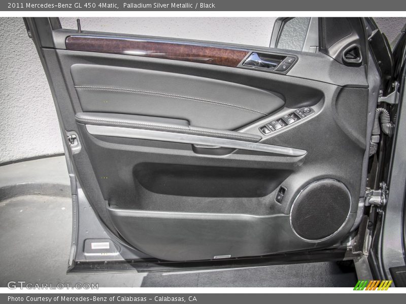 Palladium Silver Metallic / Black 2011 Mercedes-Benz GL 450 4Matic