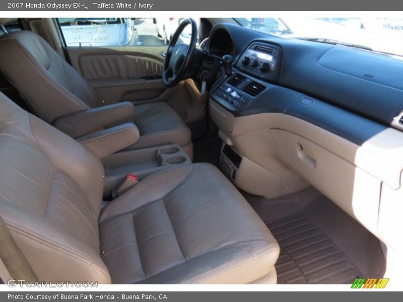 Taffeta White / Ivory 2007 Honda Odyssey EX-L