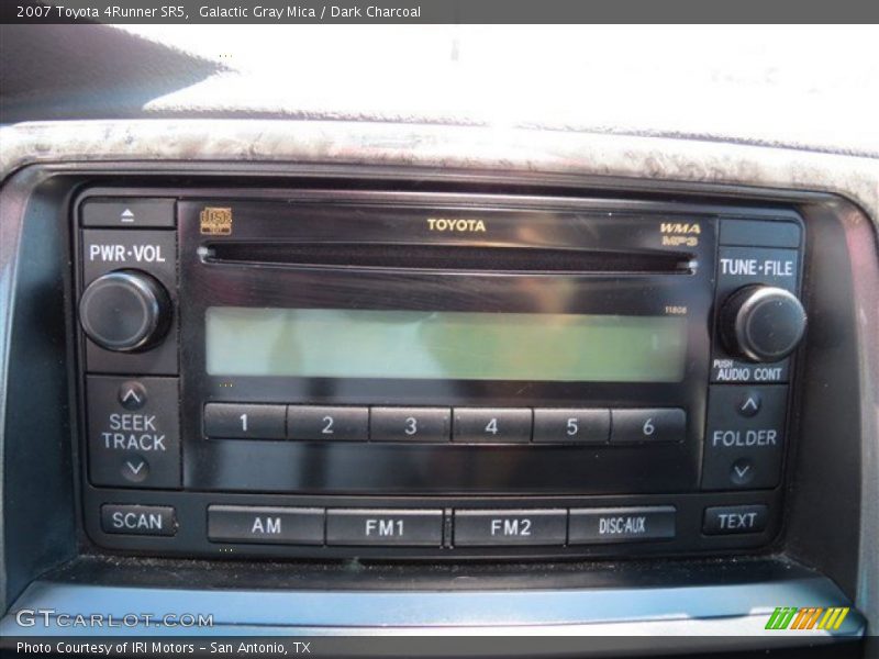 Galactic Gray Mica / Dark Charcoal 2007 Toyota 4Runner SR5