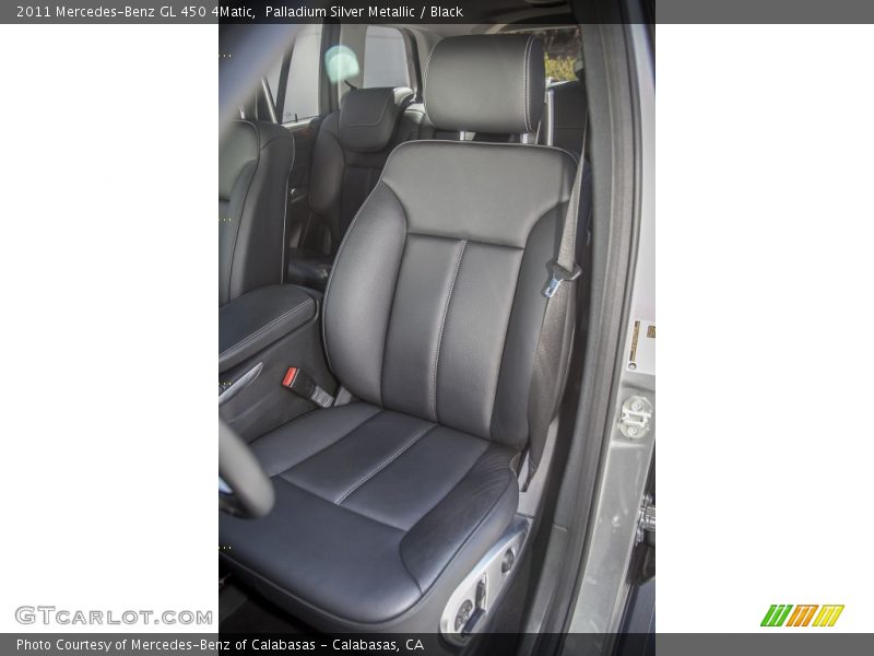 Palladium Silver Metallic / Black 2011 Mercedes-Benz GL 450 4Matic