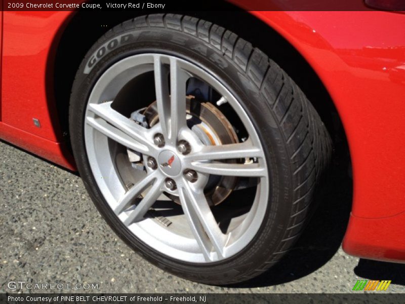 Victory Red / Ebony 2009 Chevrolet Corvette Coupe