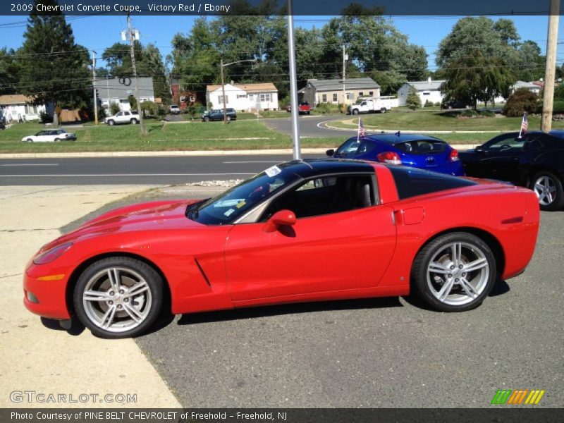 Victory Red / Ebony 2009 Chevrolet Corvette Coupe