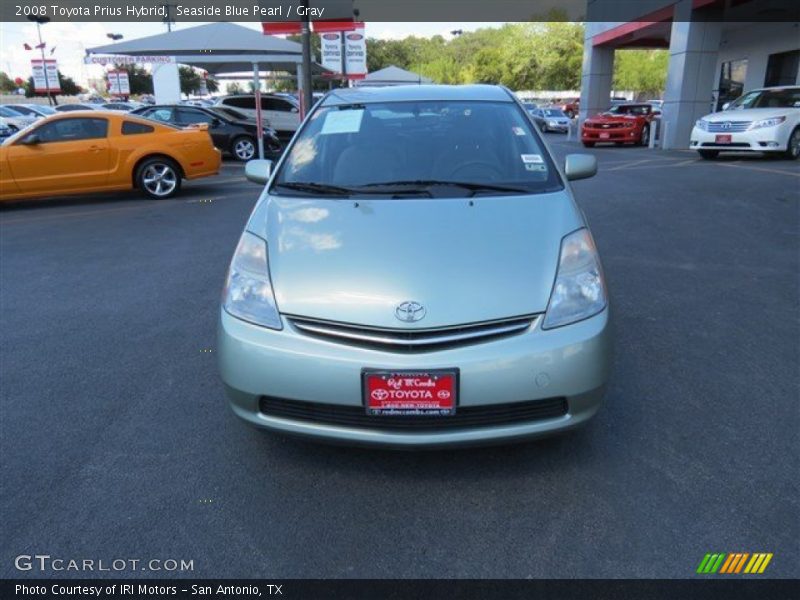 Seaside Blue Pearl / Gray 2008 Toyota Prius Hybrid