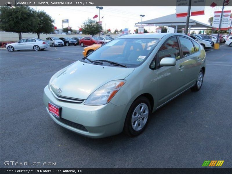 Seaside Blue Pearl / Gray 2008 Toyota Prius Hybrid