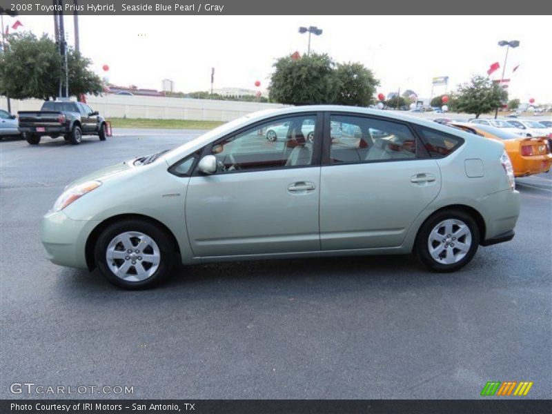 Seaside Blue Pearl / Gray 2008 Toyota Prius Hybrid