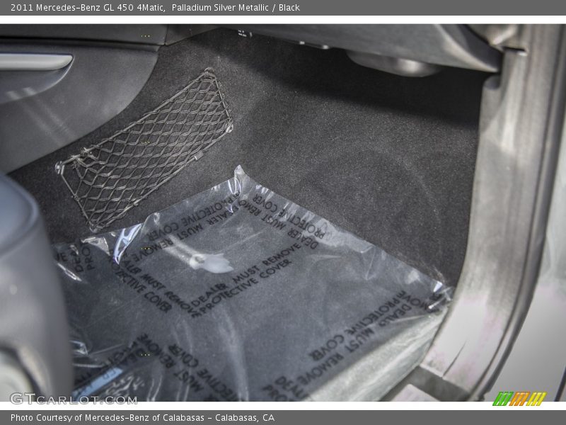 Palladium Silver Metallic / Black 2011 Mercedes-Benz GL 450 4Matic