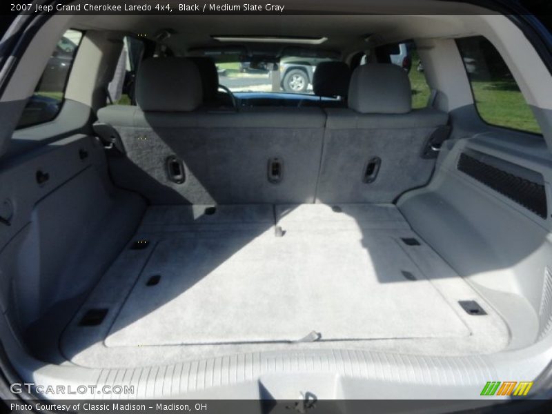 Black / Medium Slate Gray 2007 Jeep Grand Cherokee Laredo 4x4