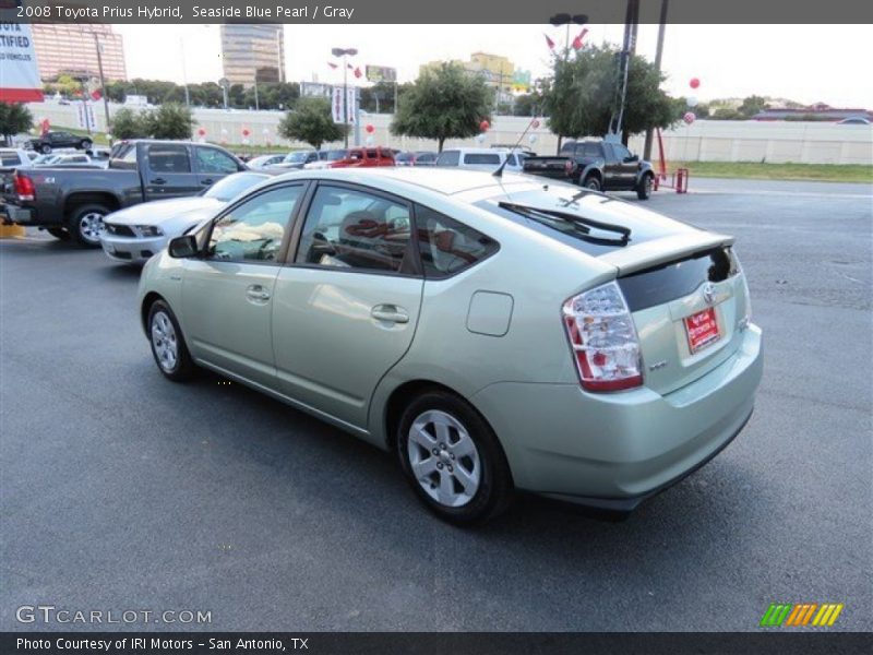Seaside Blue Pearl / Gray 2008 Toyota Prius Hybrid