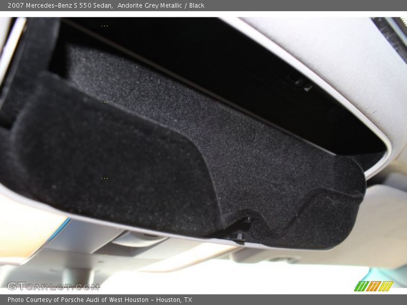 Andorite Grey Metallic / Black 2007 Mercedes-Benz S 550 Sedan