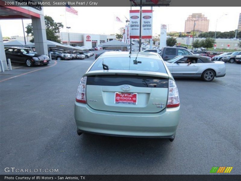 Seaside Blue Pearl / Gray 2008 Toyota Prius Hybrid