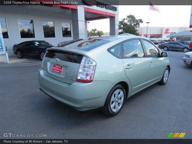 Seaside Blue Pearl / Gray 2008 Toyota Prius Hybrid