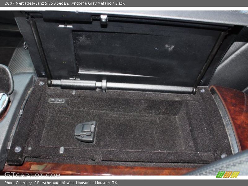 Andorite Grey Metallic / Black 2007 Mercedes-Benz S 550 Sedan