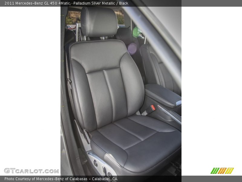 Palladium Silver Metallic / Black 2011 Mercedes-Benz GL 450 4Matic