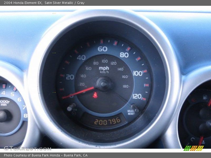 Satin Silver Metallic / Gray 2004 Honda Element EX