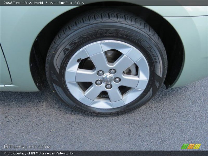 Seaside Blue Pearl / Gray 2008 Toyota Prius Hybrid