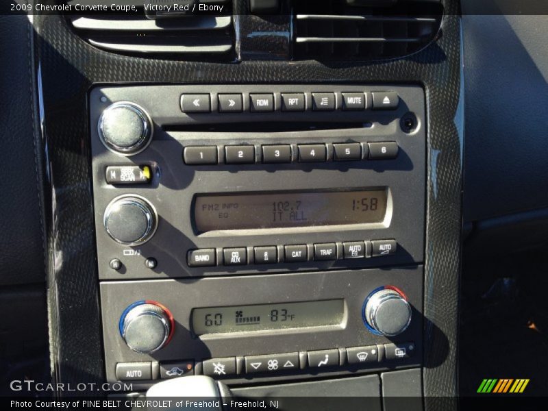 Victory Red / Ebony 2009 Chevrolet Corvette Coupe