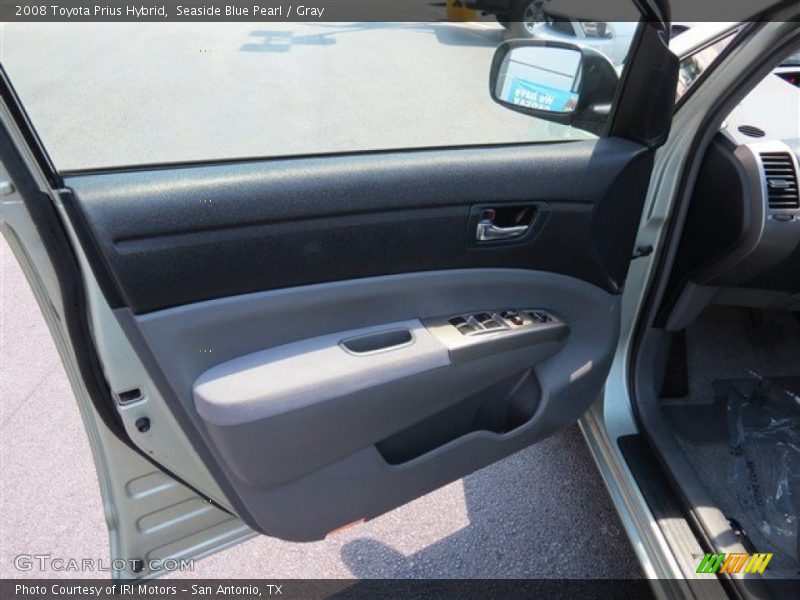 Seaside Blue Pearl / Gray 2008 Toyota Prius Hybrid