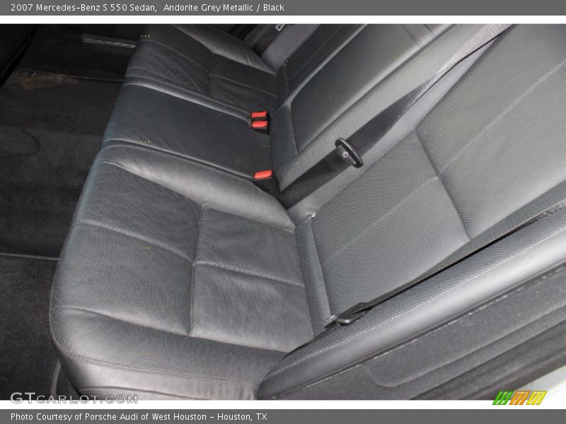 Andorite Grey Metallic / Black 2007 Mercedes-Benz S 550 Sedan